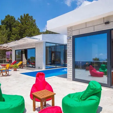 İslamlar 1 Bedroom Secluded With Private Pool Hot Tub * Kalkan