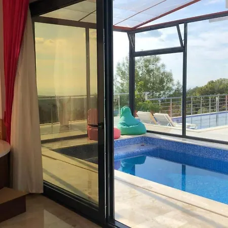 İslamlar 1 Bedroom Secluded With Private Pool Hot Tub * Kalkan