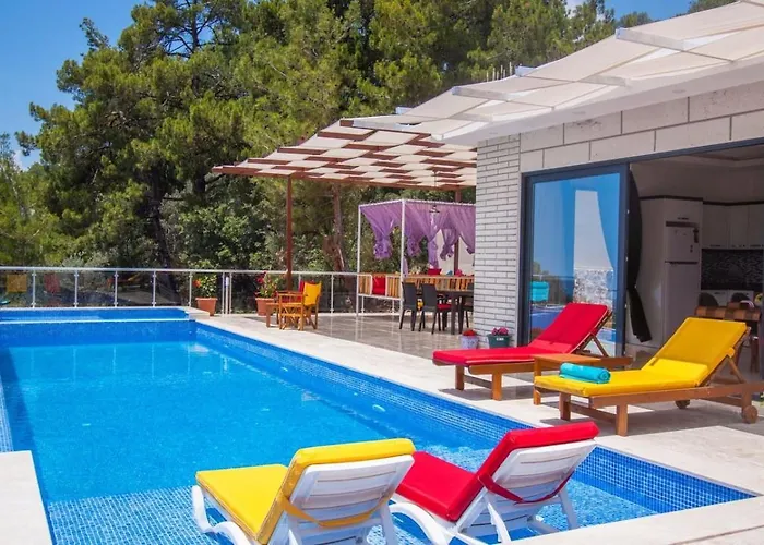 İslamlar 1 Bedroom Secluded With Private Pool Hot Tub * Калкан