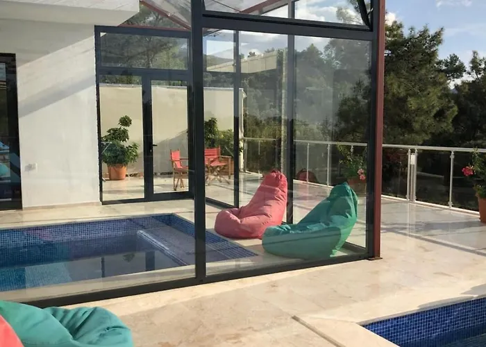 İslamlar 1 Bedroom Secluded With Private Pool Hot Tub Калкан