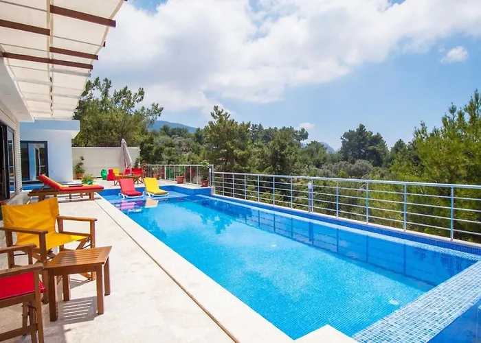 İslamlar 1 Bedroom Secluded With Private Pool Hot Tub * Kalkan