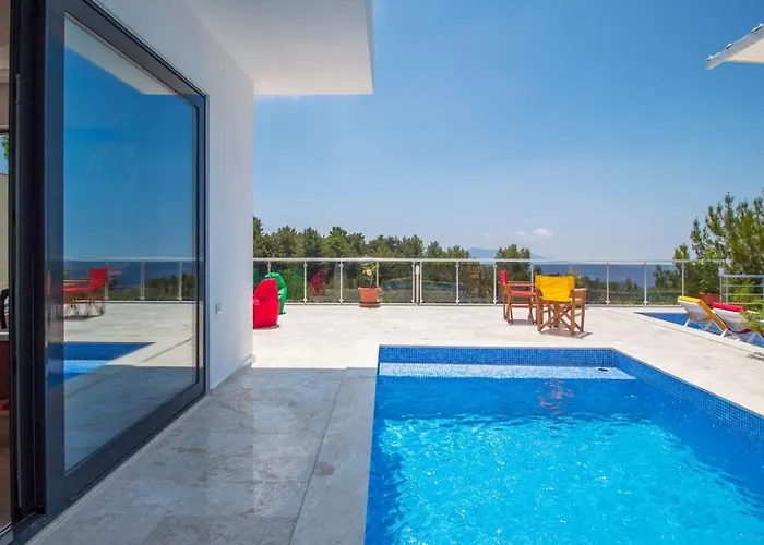 Villa İslamlar 1 Bedroom Secluded With Private Pool Hot Tub *