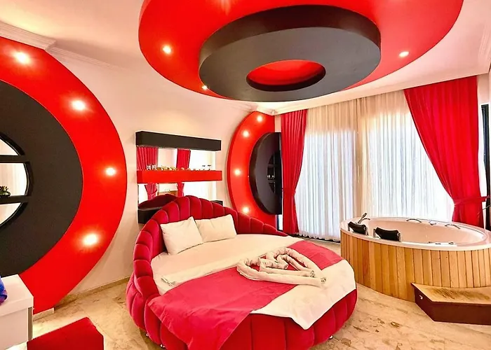 Villa İslamlar 1 Bedroom Secluded With Private Pool Hot Tub *